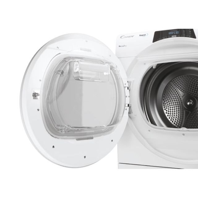 Сушильная машина Candy RPE H10A2TE-S, Тепловой насос, 10 кг, Класс А++, Белый
